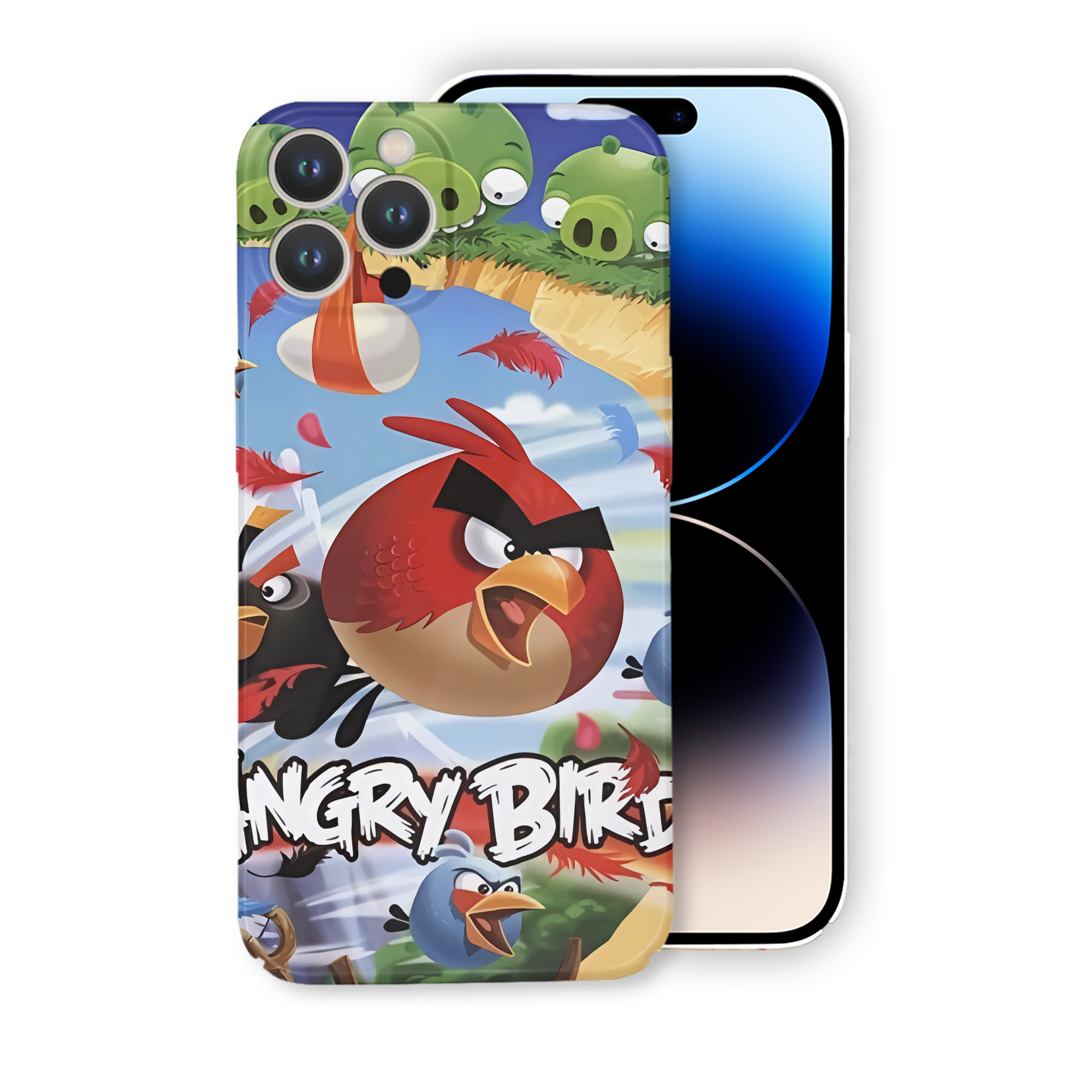 （画像用） Angry Birds アングリーバード 【iPhone 14シリーズ対応】ハードケース